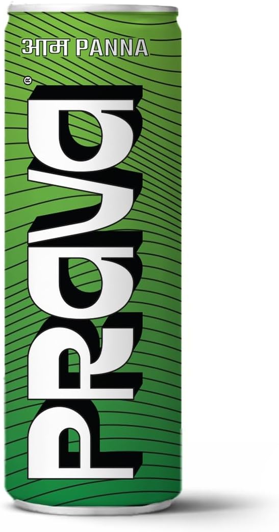 51QV2Oi9usL Prava Desi Sparkling Water - Aam Panna Flavour, Pack of 6 x 250ml - Image 1