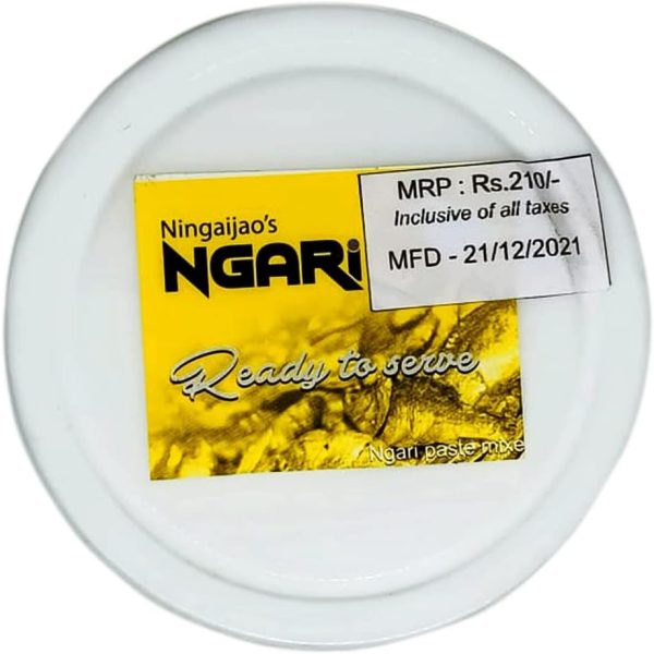 Ningaijao's Ngari(Fermented Fish) 200gm. (roasted)