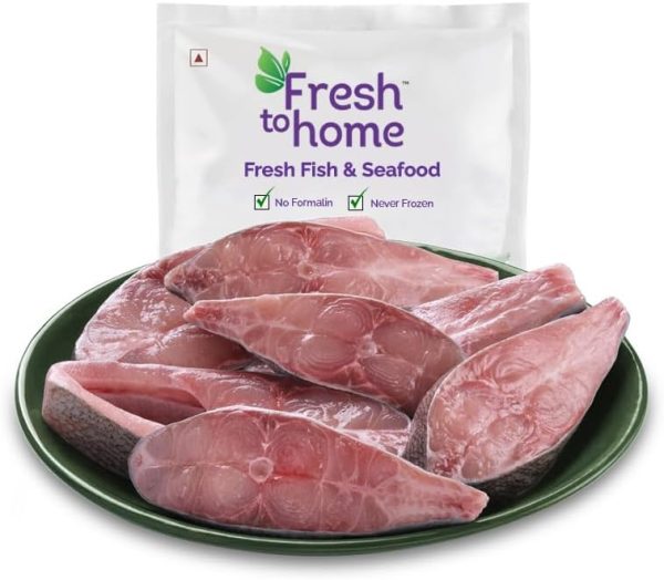 FreshToHome Rupchanda | Steaks | 480g to 500g Pack | Fresh | Never Frozen