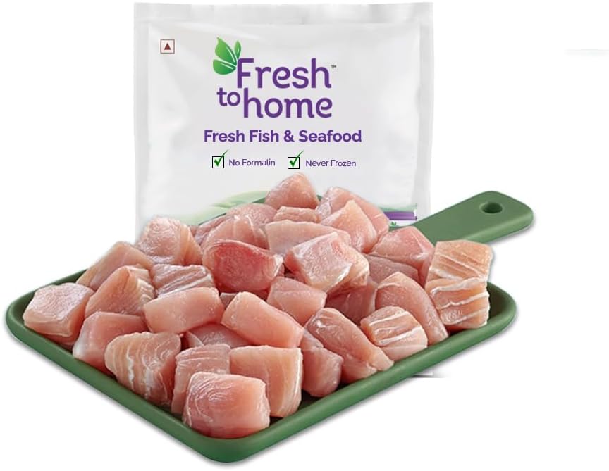 51vk4OcCTZL FreshToHome Sail Fish/Ola Meen | Cubes | 250g Pack | Fresh | Never Frozen - Image 1