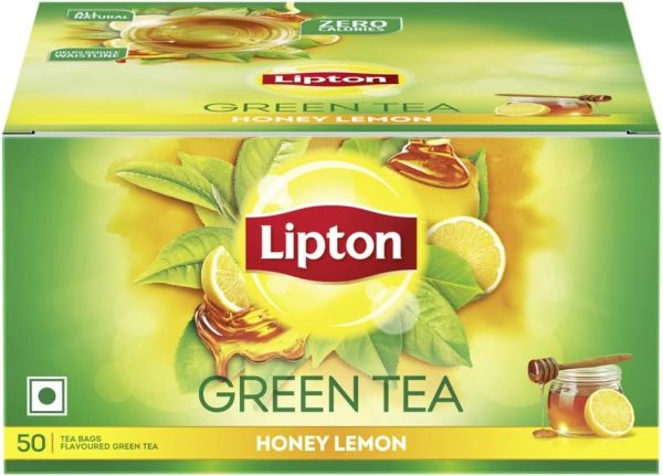 Lipton Honey Lemon Green Tea|| 50 Tea Bags