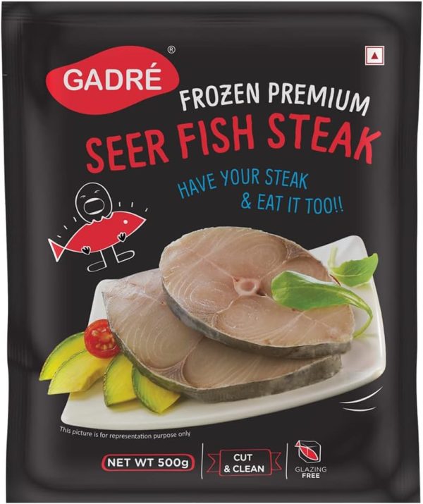 Gadre Premium Seer Fish Steak, 500 g