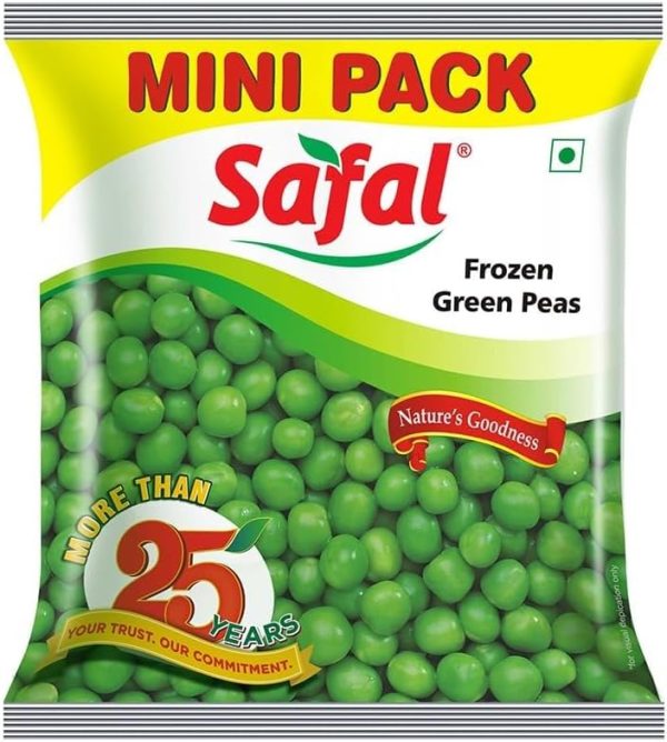 Safal Frozen Vegetables - Green Peas, 200g Pack