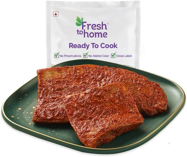 FreshToHome Marinated Baasa Boneless Fillets | 250g Pack | Ready-to-Cook | no added preservatives