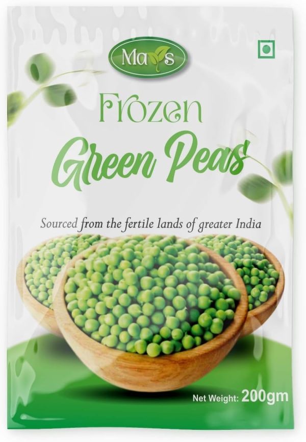 MAYS Frozen Peas 200 gm Pack
