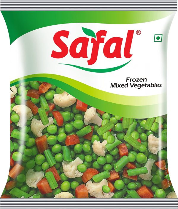 Safal Frozen Vegetables Mixed Vegetables, 500 g Pack.