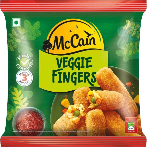 Mccain Veggie Finger, 400 g Regular Pack